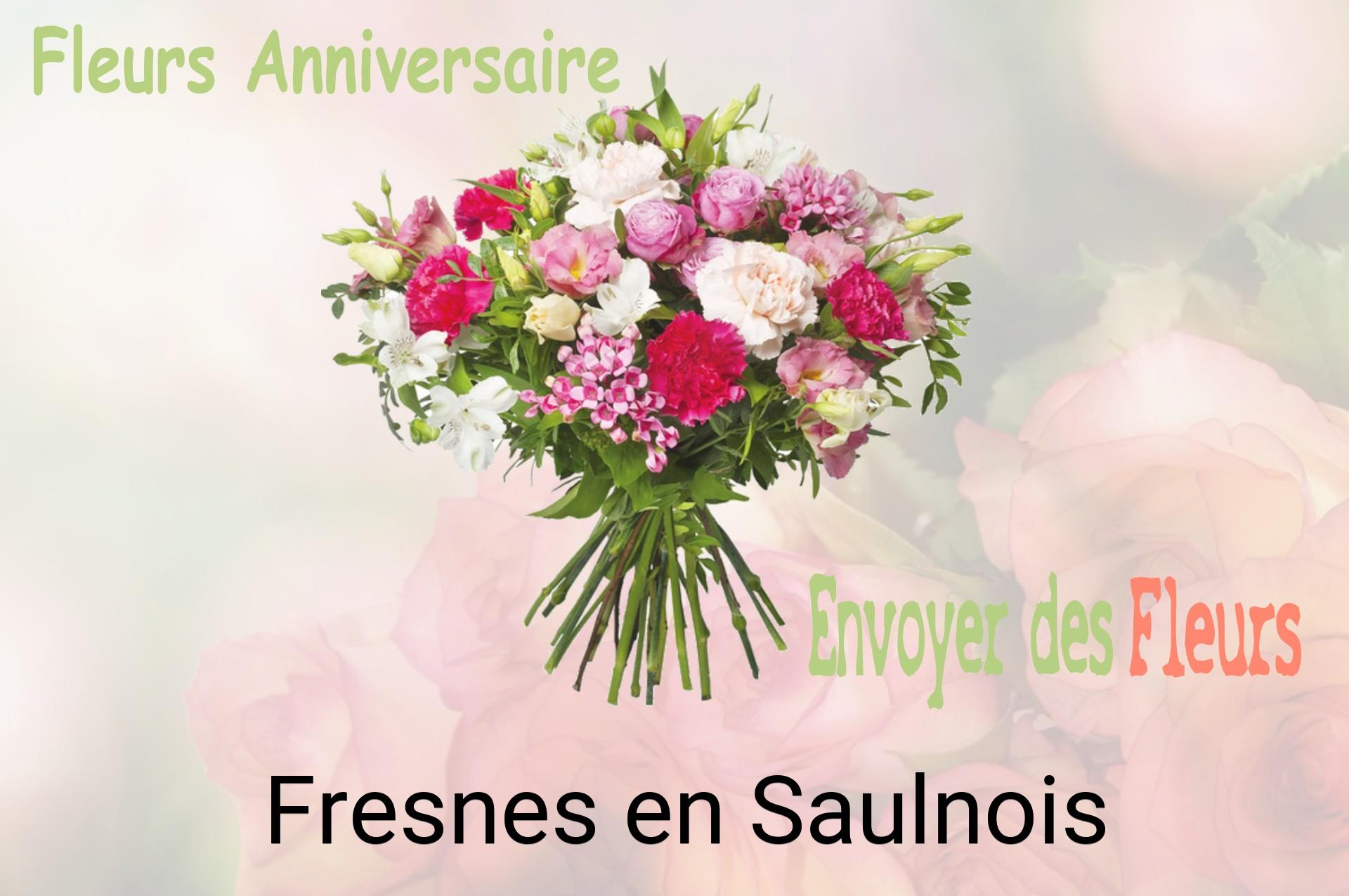 Bouquet de fleurs d’anniversaire livré à Fresnes-en-Saulnois